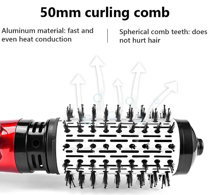 3-in-1 Hot Air Brush for Fast, Professional Styling