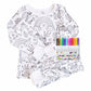 Pyjama à colorier pour enfants – Stimule la créativité